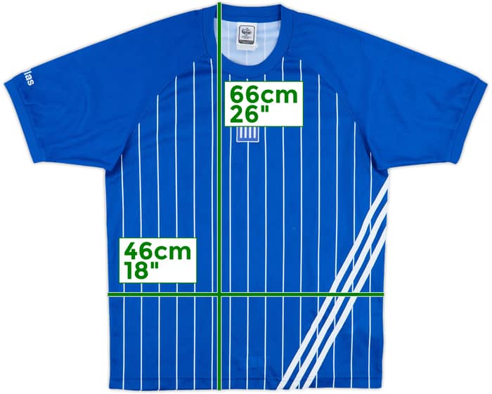 2006 Greece World Cup adidas Training shirt - 6/10 - (S)