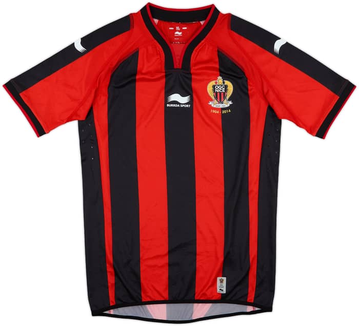 2014-15 Nice Authentic Home Shirt - 9/10 - (XL)