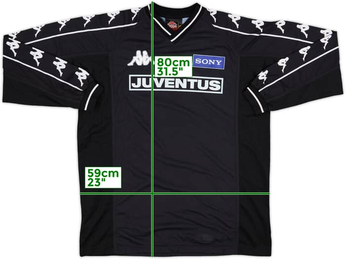 1997-98 Juventus Kappa Training L/S Shirt - 8/10 - (XL)