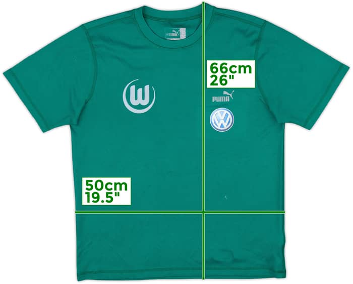 2002-04 Wolfsburg Puma Training Shirt - 7/10 - (L)