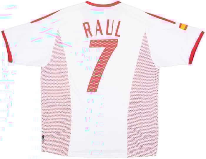 2002-04 Spain Away Shirt Raul #7 - 8/10 - (L)