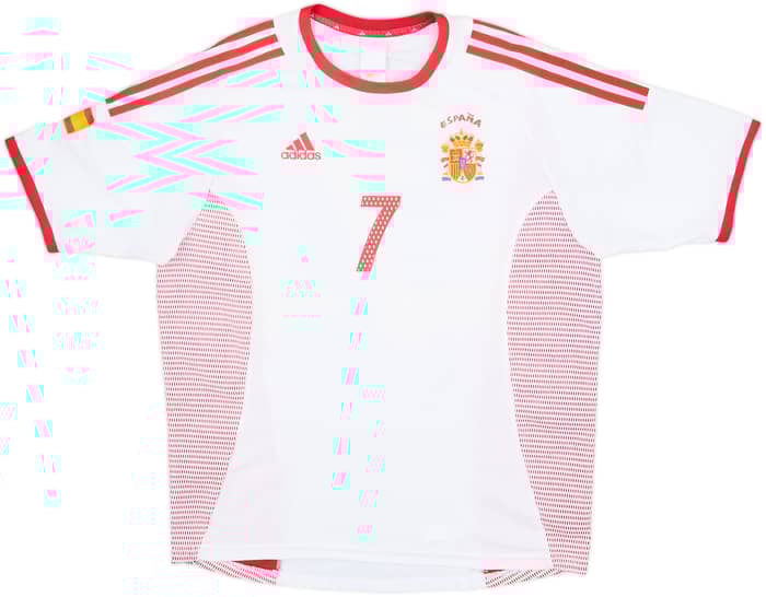 2002-04 Spain Away Shirt Raul #7 - 8/10 - (L)