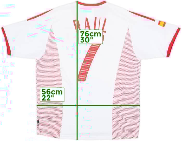 2002-04 Spain Away Shirt Raul #7 - 8/10 - (L)