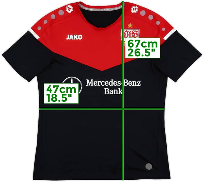 2020-21 Stuttgart Jako Training Shirt - 8/10 - (M)