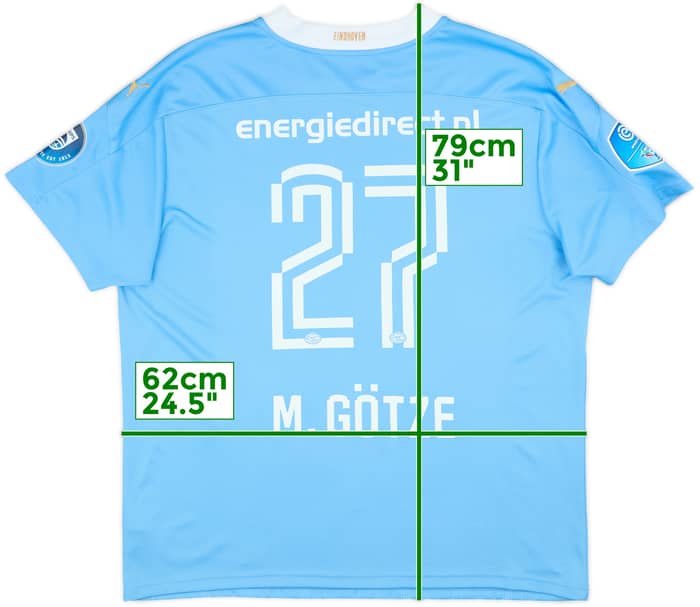 2020-21 PSV Away Shirt M.Gotze #27 - 8/10 - (XXL)