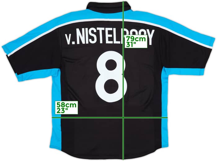 1999-01 PSV Player Issue Away Shirt V.Nistelrooy #8 - 8/10 - (L)