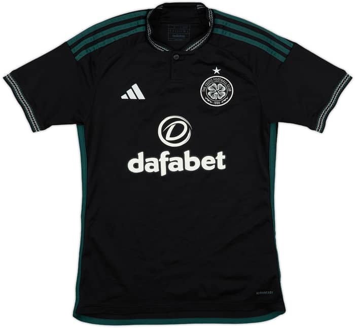 2023-24 Celtic Away Shirt - 8/10 - (S)