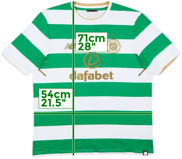 2017-18 Celtic 'Lisbon Lions 50th Anniversary' Home Shirt - 4/10 - (L)
