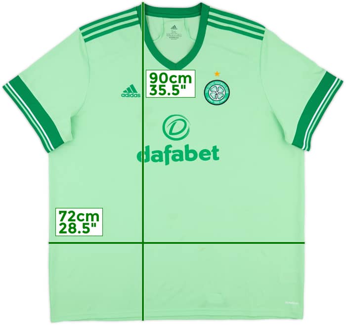 2020-21 Celtic Away Shirt - 8/10 - (3XL)