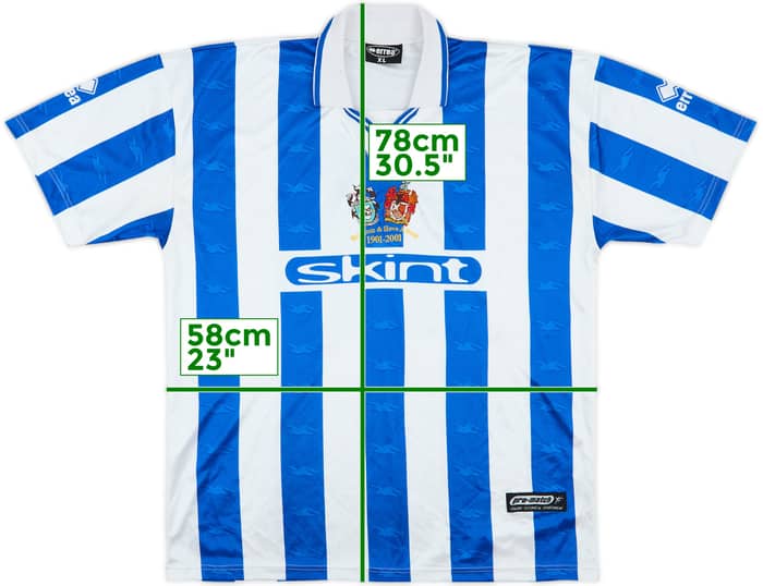 2001-02 Brighton Centenary Home Shirt - 8/10 - (XL)
