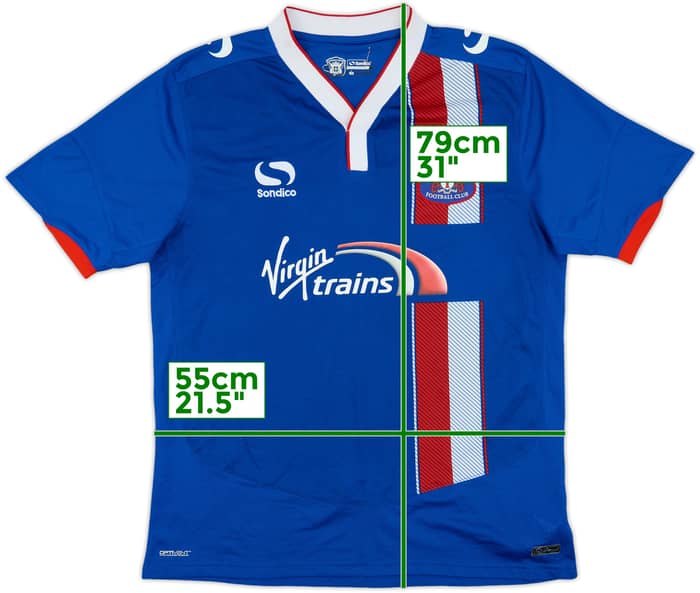 2015-16 Carlisle United Home Shirt - 7/10 - (L)