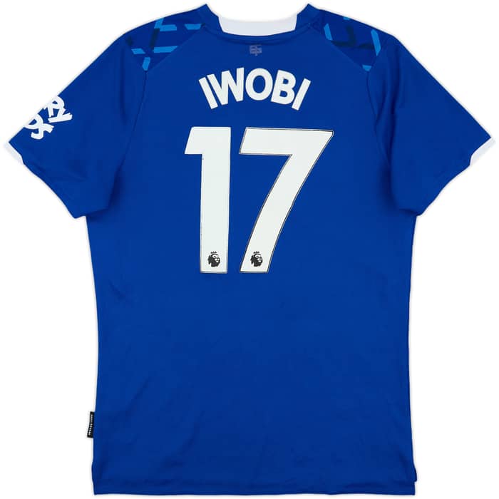 2019-20 Everton Home Shirt Iwobi #17 - 5/10 - (S)