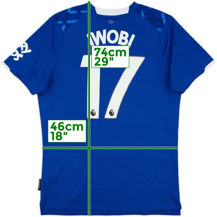 2019-20 Everton Home Shirt Iwobi #17 - 5/10 - (S)