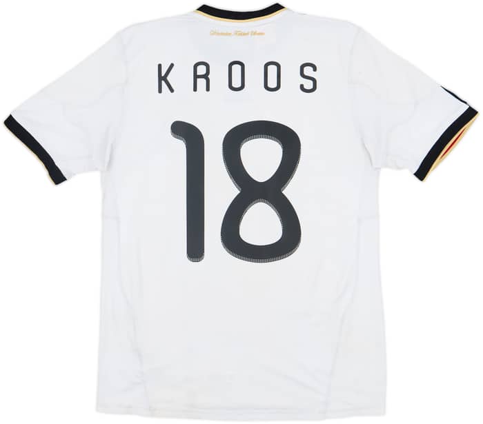 2010-11 Germany Home Shirt Kroos #18 - 5/10 - (XL.Boys)