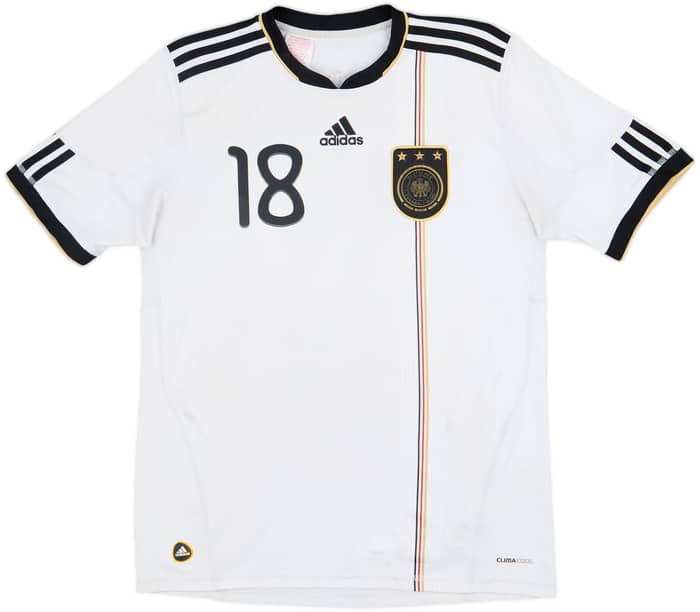 2010-11 Germany Home Shirt Kroos #18 - 5/10 - (XL.Boys)