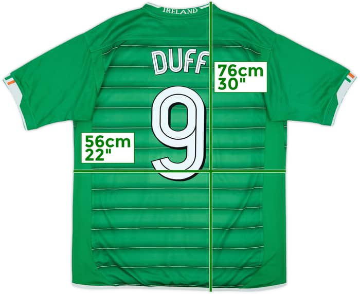 2003-04 Ireland Home Shirt Duff #9 - 7/10 - (L)