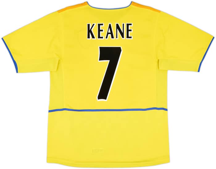 2002-03 Leeds United Away Shirt Keane #7 - 8/10 - (M)