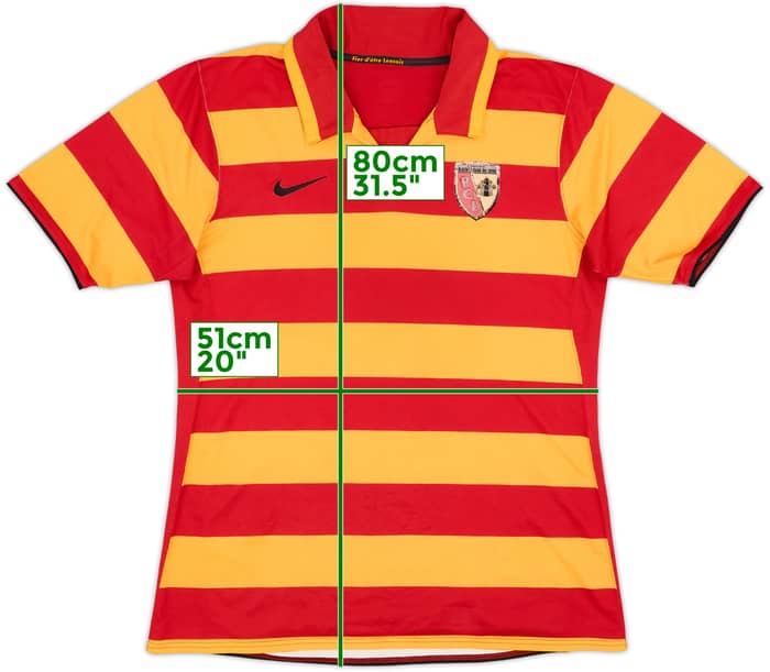 2007-08 Lens Player Issue Home Shirt - 5/10 - (L)