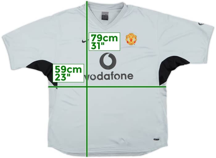 2004-05 Manchester United Nike Training Shirt - 6/10 - (XL)