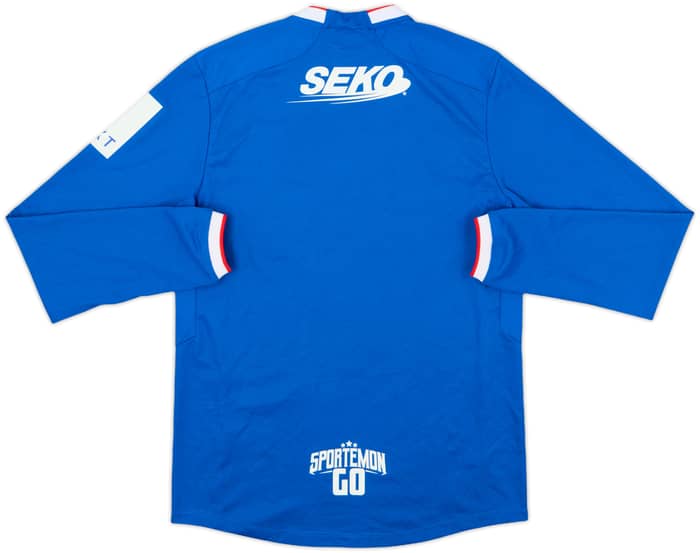 2022-23 Rangers Home L/S Shirt - 8/10 - (M)