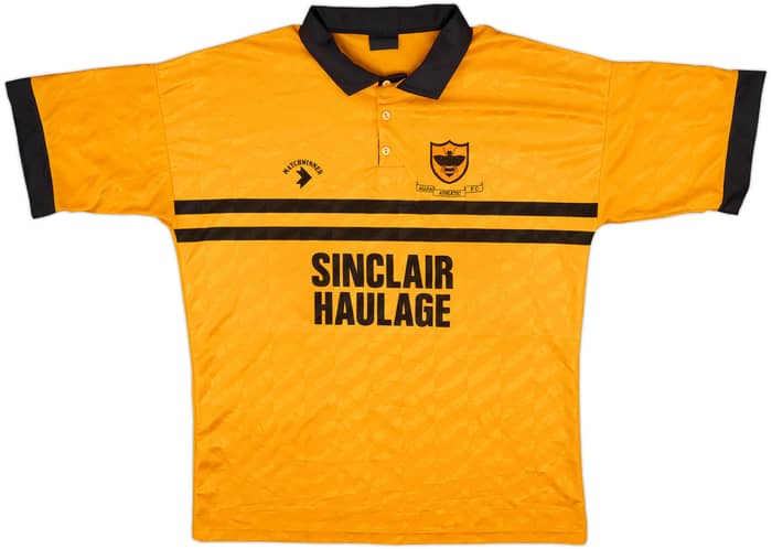 1990-92 Alloa Athletic Home Shirt - 9/10 - (L)