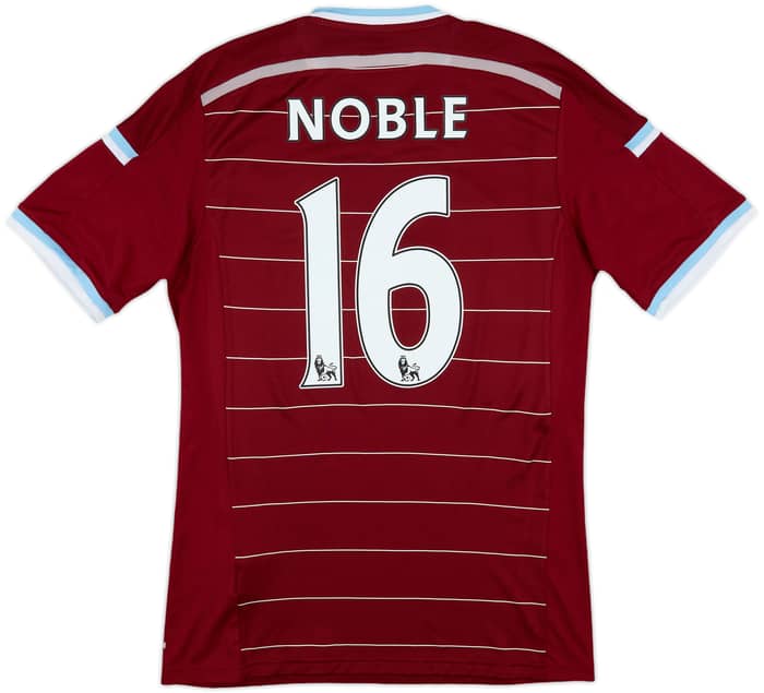 2014-15 West Ham Home Shirt Noble #16 - 8/10 - (S)