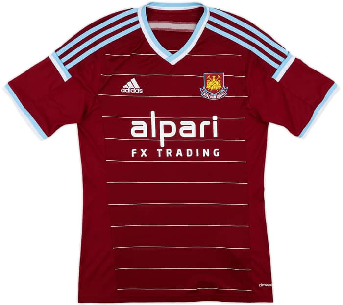 2014-15 West Ham Home Shirt Noble #16 - 8/10 - (S)