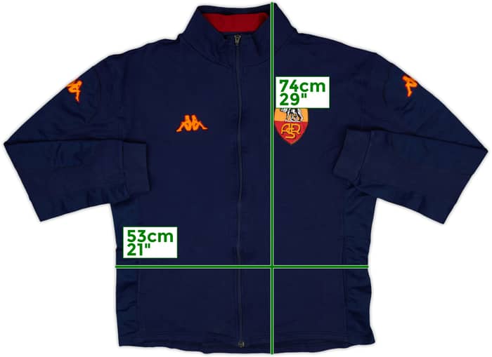 2002-03 Roma Kappa Track Jacket - 8/10 - (XXL)