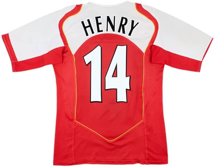 2004-05 Arsenal Home Shirt Henry #14 - 6/10 - (S)