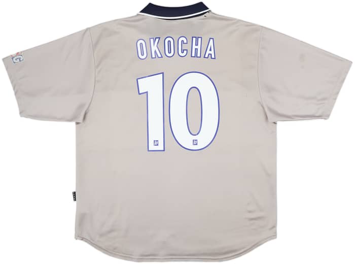 Camiseta de visitante del Paris Saint-Germain 1999-00 Okocha #10 - 6/10 - (XL)