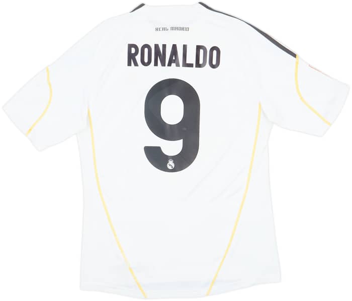 2009-10 Real Madrid Home Shirt Ronaldo #9 - 5/10 - (M)