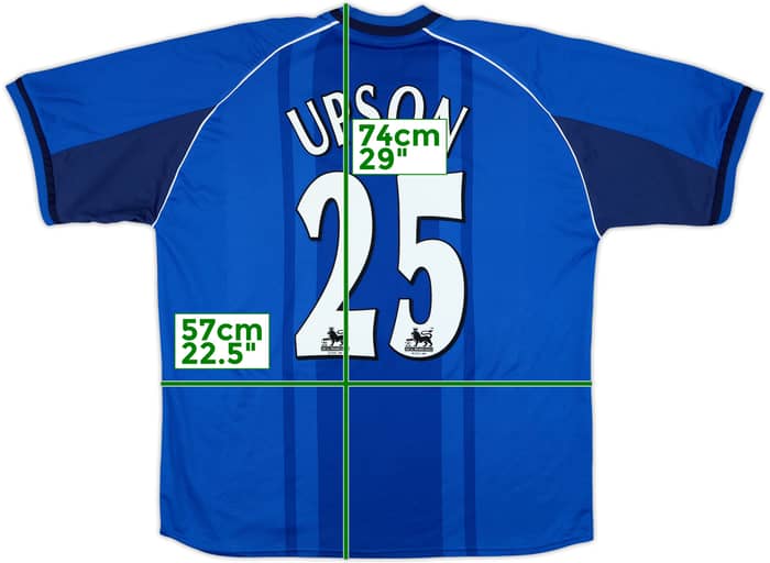 2002-03 Birmingham Home Shirt Upson #25 - 8/10 - (L)