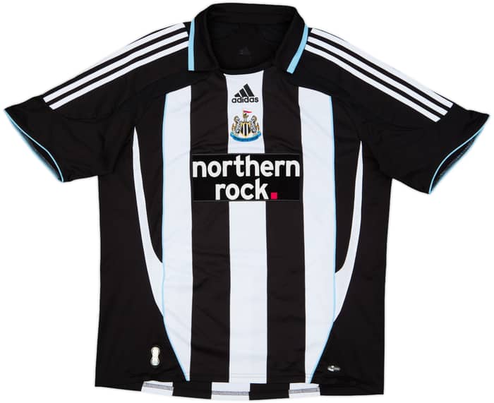 2007-09 Newcastle Home Shirt Ameobi #23 - 8/10 - (L)