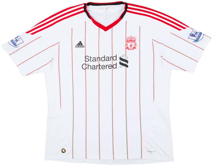 2010-11 Liverpool Away Shirt Gerrard #8 - 6/10 - (XXL)