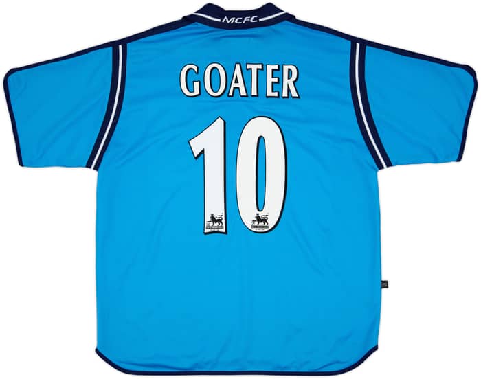 2002-03 Manchester City Home Shirt Goater #10 - 10/10 - (XL)