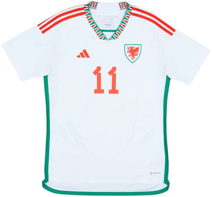 2022-24 Wales Away Shirt Bale #11 - 8/10 - (M)