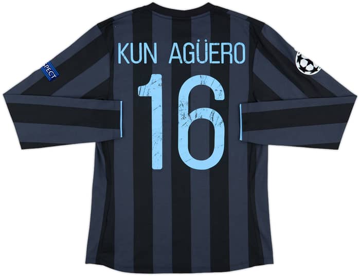 2012-13 Manchester City Third Shirt Kun Aguero #16 - 6/10 - (M)