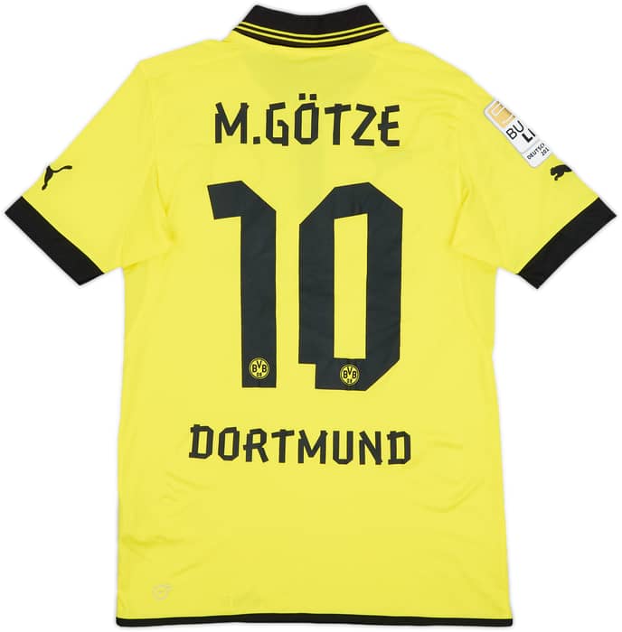 2012-13 Borussia Dortmund Home Shirt Gotze #10 - 6/10 - (S)