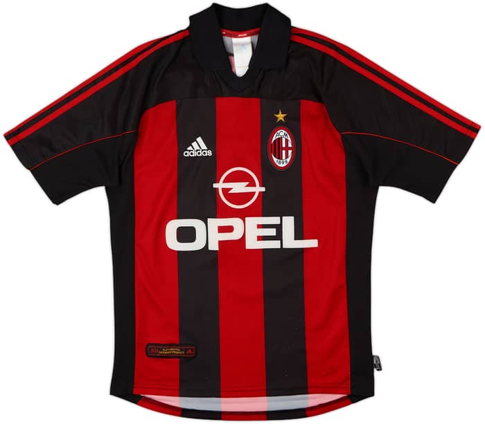 2000-02 AC Milan Home Shirt Shevchenko #7 - 8/10 - (S)