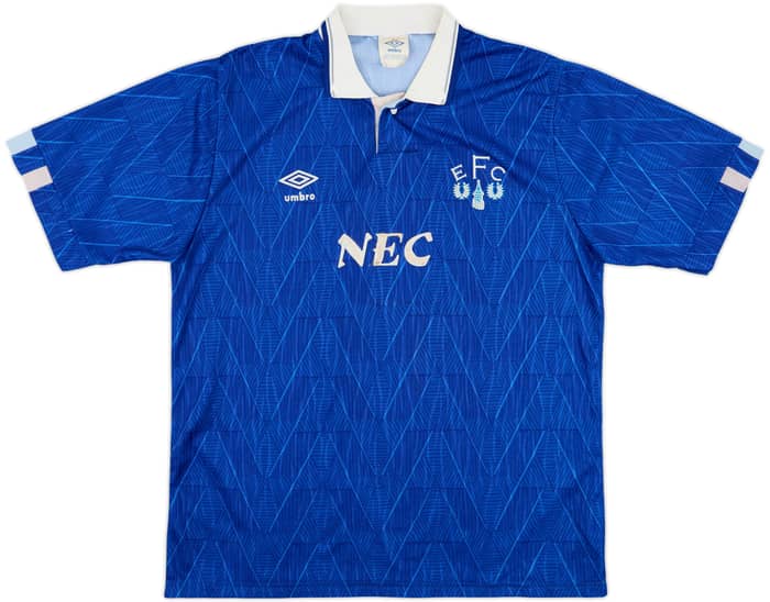 1989-91 Everton Home Shirt - 4/10 - (L)