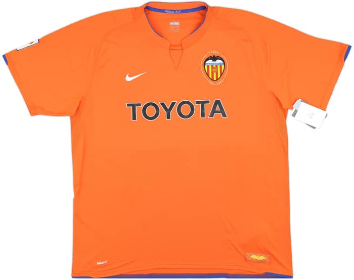 2007-08 Valencia Away Shirt David Villa #7 (XXL)