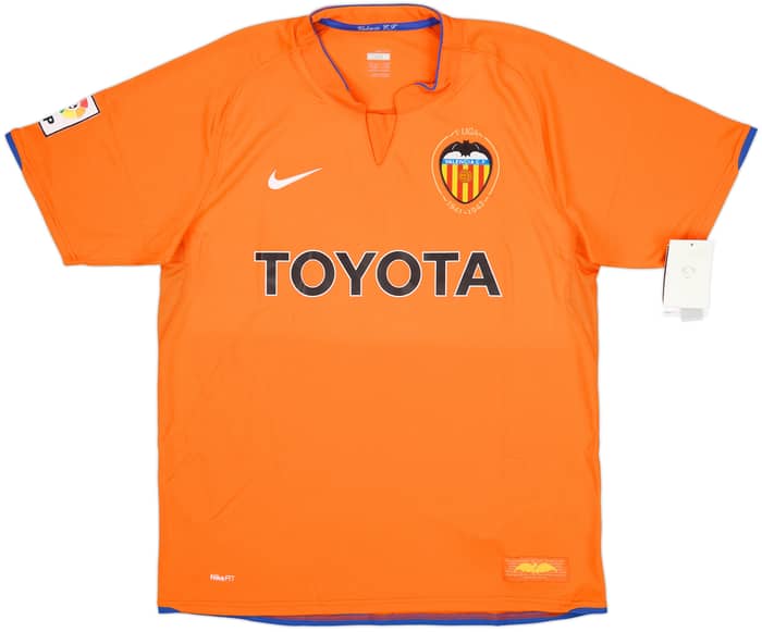 2007-08 Valencia Away Shirt Silva #21 (M)
