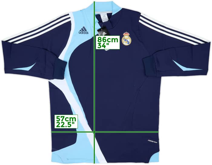 2007-08 Real Madrid adidas Formotion Training Top (XXL)