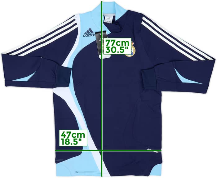 2007-08 Real Madrid adidas Formotion Training Top (S)