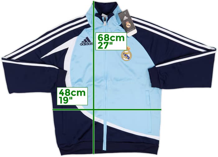 2007-08 Real Madrid adidas Track Jacket (L.Boys)