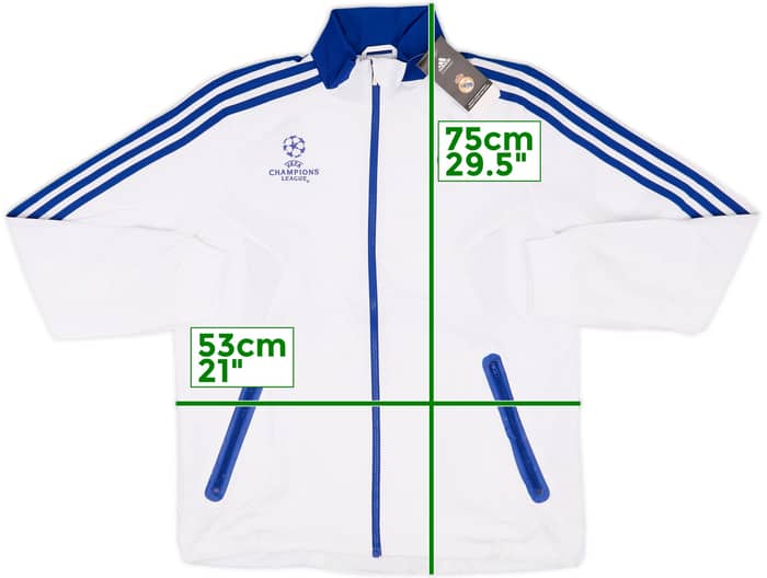 2010-11 Real Madrid adidas CL Track Jacket (XL.Boys)