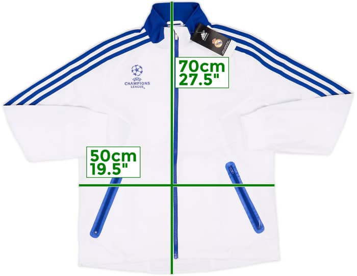 2010-11 Real Madrid adidas CL Track Jacket (L.Boys)
