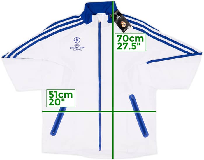 2010-11 Real Madrid adidas CL Track Jacket (L.Boys)