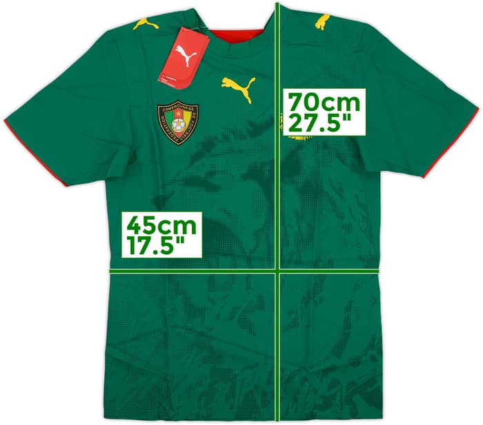 2006-08 Cameroon Home Shirt Eto'o (XS)