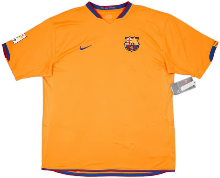 2006-08 Barcelona Away Shirt Ronaldinho #10 (XXL)